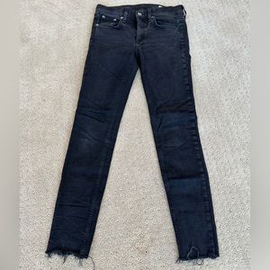 rag & bone Skinny Ankle Jean - Size 26
